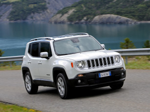 Картинка автомобили jeep светлый 2014г eu-spec limited renegade
