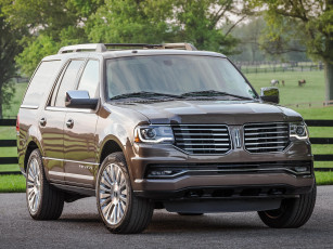 обоя автомобили, lincoln, navigator, 2015, г