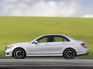 Картинка автомобили mercedes-benz светлый w204 au-spec amg c 63