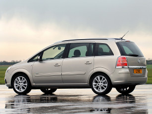 Картинка автомобили vauxhall серый zafira