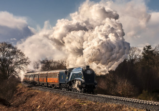 Картинка техника паровозы дорога железная паровоз рельсы