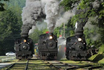 Картинка техника паровозы паровоз рельсы дорога железная