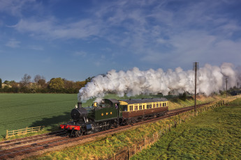 Картинка техника паровозы дорога железная паровоз рельсы