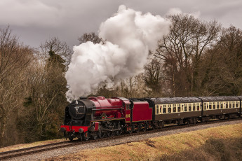 Картинка техника паровозы рельсы дорога паровоз железная