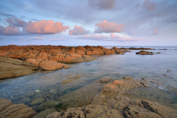 Картинка природа побережье облака вода пейзаж небо