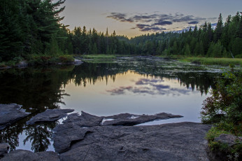 Картинка природа реки озера небо растения трава озеро пейзаж