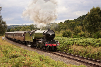 Картинка техника паровозы паровоз рельсы дорога железная
