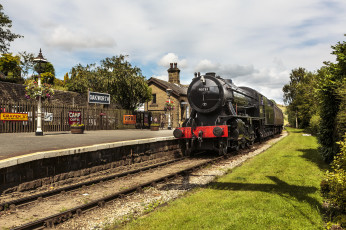 Картинка техника паровозы паровоз рельсы дорога железная