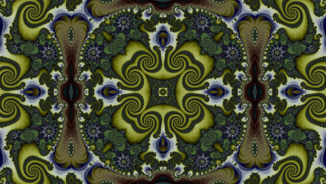 Картинка 3д+графика фракталы+ fractal цвета фон узор