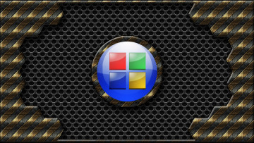 Картинка компьютеры windows+xp фон логотип