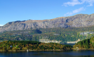 Картинка flekke+norway природа реки озера лес горы norway flekke