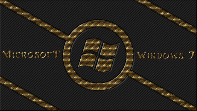 Обои картинки фото компьютеры, windows 7 , vienna, логотип, фон