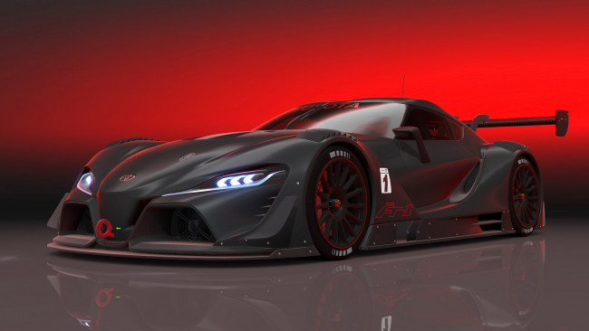 Обои картинки фото toyota ft-1 vision gt, автомобили, toyota, спорткар