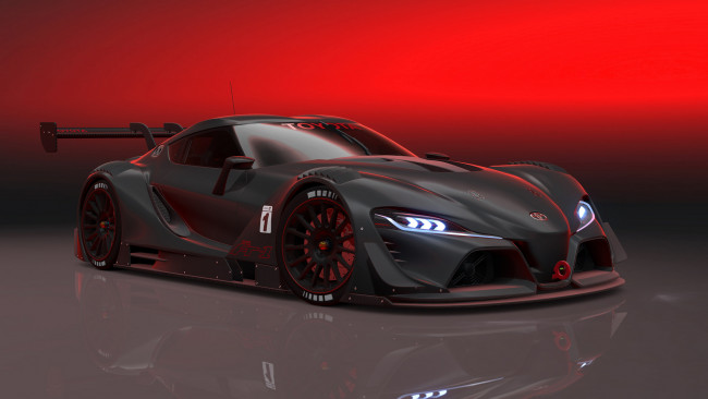 Обои картинки фото toyota ft-1 vision gt, автомобили, toyota, спорткар