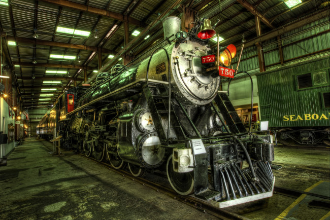 Обои картинки фото техника, паровозы, паровоз, рельсы, дорога, железная