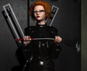 Картинка 3д+графика люди+ people фон девушка взгляд