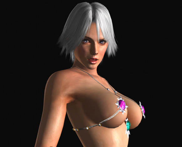 Обои картинки фото 3д графика, фантазия , fantasy, взгляд, девушка, фон