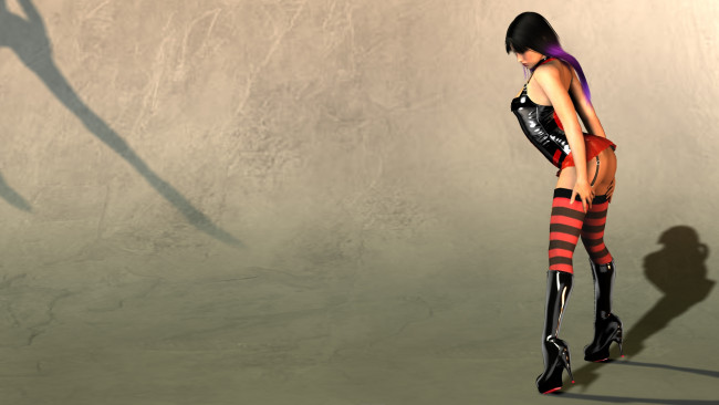 Обои картинки фото 3д графика, люди , people, девушка, взгляд, фон