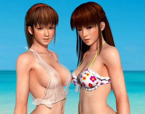 Картинка 3д+графика люди+ people девушки фон взгляд