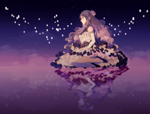 Картинка аниме unknown +другое девушка