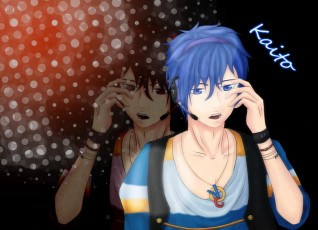 Картинка аниме vocaloid парень