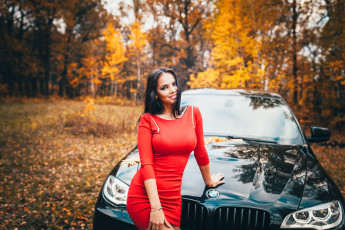Картинка bmw+girl автомобили -авто+с+девушками girl bmw