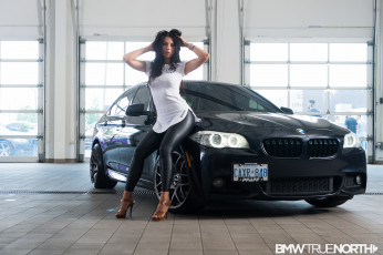 обоя bmw girl, автомобили, -авто с девушками, bmw, girl