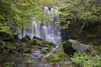 Картинка природа водопады простор