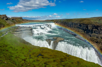 Картинка природа водопады простор