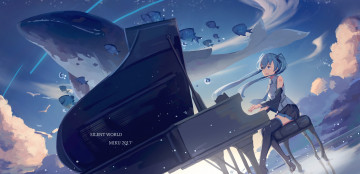 Картинка аниме vocaloid девушка