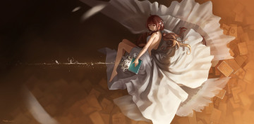 Картинка аниме ангелы +демоны девушка