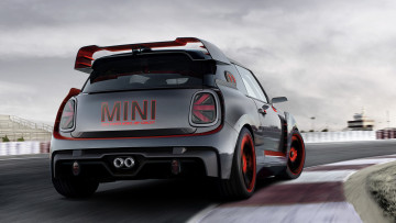Картинка mini+john+cooper+works+gp+concept+2017 автомобили mini 2017 concept gp works cooper john