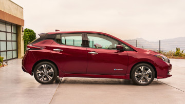 Картинка nissan+leaf+2018 автомобили nissan datsun 2018 leaf