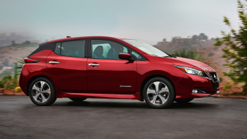 обоя nissan leaf 2018, автомобили, nissan, datsun, leaf, 2018