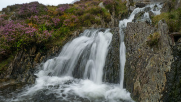 Картинка природа водопады простор