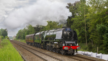 Картинка техника паровозы паровоз рельсы