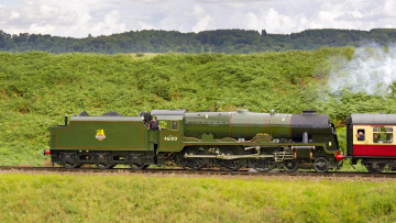 Картинка техника паровозы паровоз рельсы