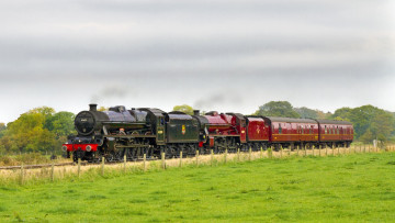 Картинка техника паровозы паровоз рельсы