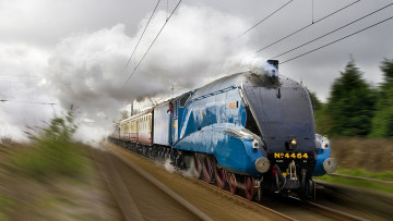 Картинка техника паровозы паровоз рельсы