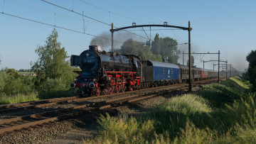 Картинка техника паровозы состав локомотив