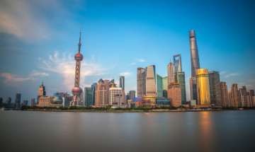 Картинка shanghai города шанхай+ китай простор