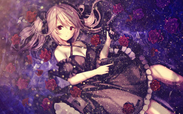 Картинка аниме оружие +техника +технологии девушка