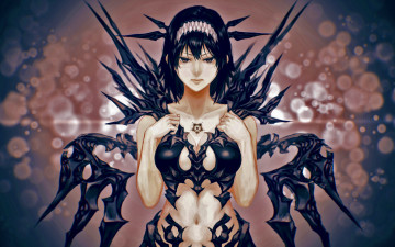 Картинка аниме оружие +техника +технологии девушка