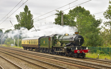 Картинка техника паровозы паровоз рельсы