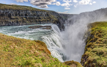 Картинка природа водопады простор