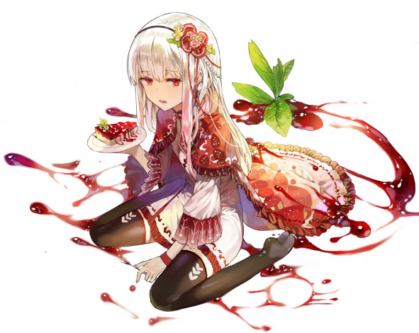 Обои картинки фото аниме, unknown,  другое, девушка