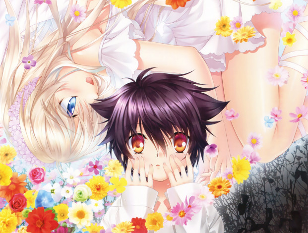 Обои картинки фото аниме, unknown,  другое, малыш