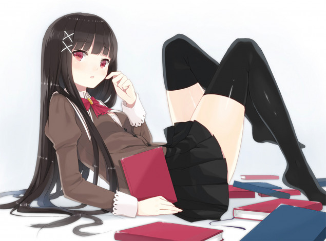 Обои картинки фото аниме, unknown,  другое, девушка