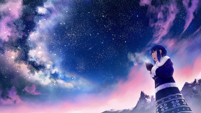 Обои картинки фото аниме, unknown,  другое, девушка