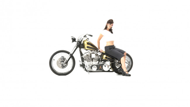 Обои картинки фото moto girl, мотоциклы, мото с девушкой, girl, moto